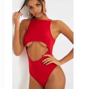 Underbust cut out bodysuit